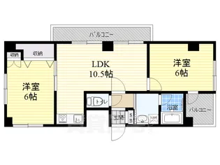 com・Caldecott【1階】の間取り