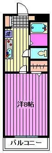 グリーンピア伊奈【2階】の間取り