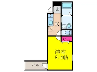 フジパレス東淀川III番館【2階】の間取り