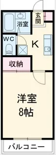 クリエール石渡【3階】の間取り