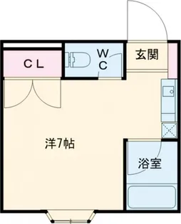 ひらきだハイツ【2階】の間取り