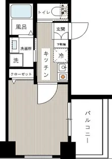ルクシェール武蔵新田【6階】の間取り