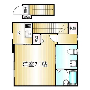 Villa Concerto【2階】の間取り