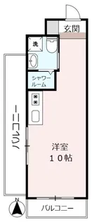 ハイクリプトメリア【4階】の間取り