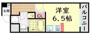 セレブコート日本橋【4階】の間取り