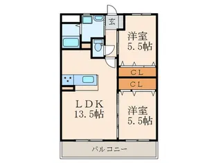 ルポートI【3階】の間取り