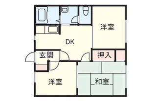 ペレグリンハイム【2階】の間取り