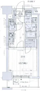 エステムプラザ池袋立教通り【7階】の間取り