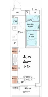 愛知県刈谷市松栄町1【マンション】の間取り