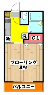 フィールドハウス【1階】の間取り