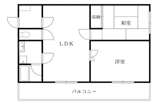 徳島県徳島市東吉野町2【マンション】の間取り