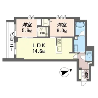 メルヴェイユ【2階】の間取り