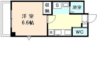 パナメゾンIV 二口【3階】の間取り