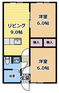 メゾングランデ【2階】の間取り