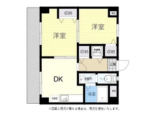 2DKの間取り画像