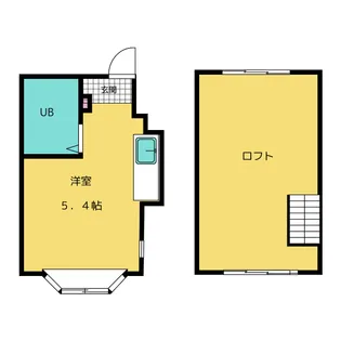1Rの間取り画像