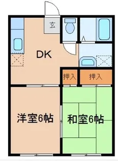 リベルテ【1階】の間取り