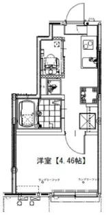 ソルナクレイシア平和台【1階】の間取り