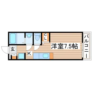 スペチアーレ【1階】の間取り