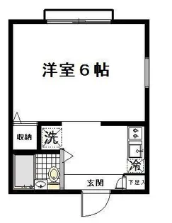 クリーンハウス【2階】の間取り