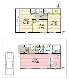 東京都練馬区大泉学園町6【一戸建】の間取り