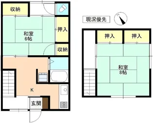 長野県上田市秋和【一戸建】の間取り