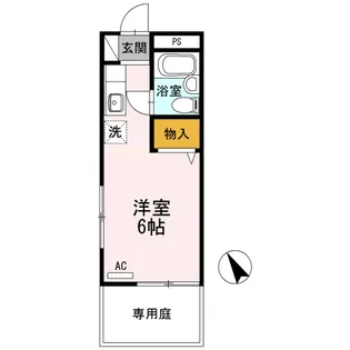 第2ヨシトモ【1階】の間取り