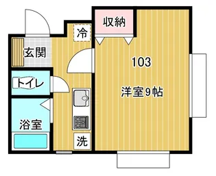 華寮II【1階】の間取り