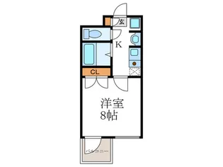 MONOCOMODO御前A棟B棟【1階】の間取り
