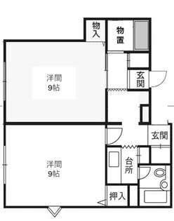 グレースOTO【1階】の間取り