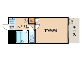 メゾンドウノバ【1階】の間取り