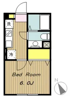 アパートメントK【1階】の間取り