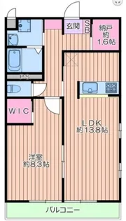 WELLDENCE鳩ケ谷【1階】の間取り