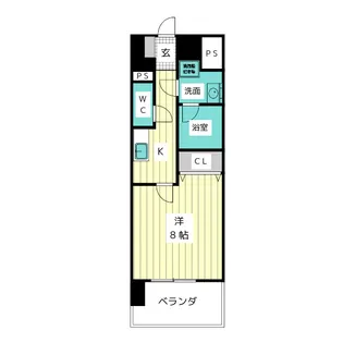 リシュドール大須【11階】の間取り