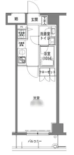 TLRレジデンス大鳥居【2階】の間取り
