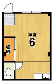 コーポラス谷口【2階】の間取り