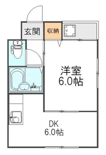 グランサイト六笠No.2【1階】の間取り