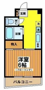 メゾンドボンシャンス【2階】の間取り