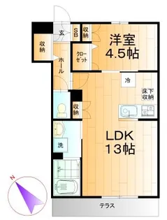 D・Z I【1階】の間取り
