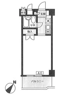 ドエル・ピュアネス【7階】の間取り