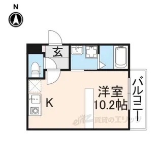 ヴェリーサ王寺【3階】の間取り