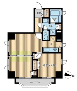 CITY SPIRE半蔵門 CITY SPIRE 半蔵門【12階】の間取り