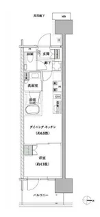 東京都江東区亀戸9【マンション】の間取り