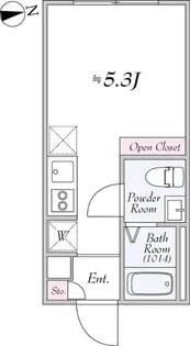 Grado OYAMA【2階】の間取り