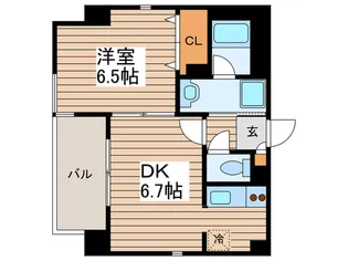 Ground Square【2階】の間取り