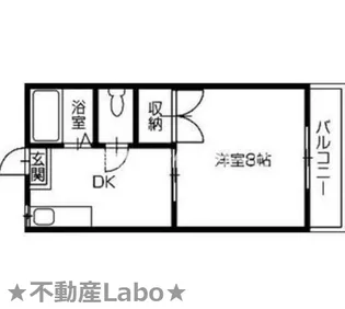 徳島県徳島市応神町古川字戎子野【アパート】の間取り