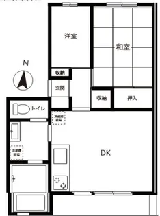 ファミール青葉台1号棟【1階】の間取り