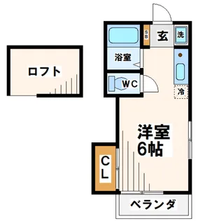 東京都府中市清水が丘3【アパート】の間取り