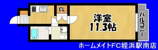 リュージュ飯倉【4階】の間取り