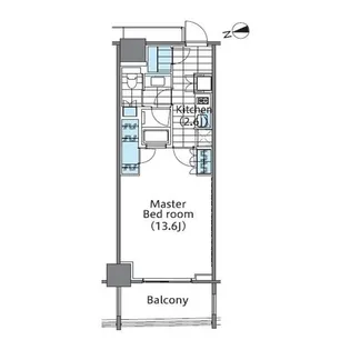 東京都新宿区新宿6【マンション】の間取り